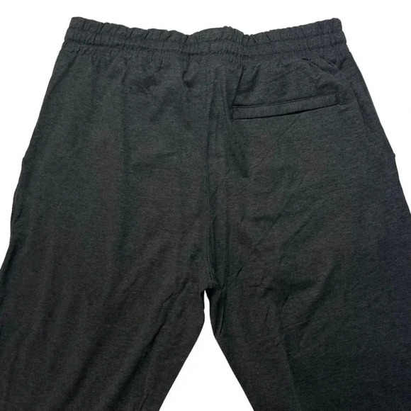 Natori Enso Grey Heather Peached Knit Regular Fit Mens Sweatpants - Picture 9 of 11